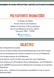 Polyarthrite rhumatoïde