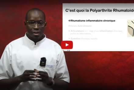 Pr. KANE : C'est quoi la Polyarthrite rhumatoïde ?