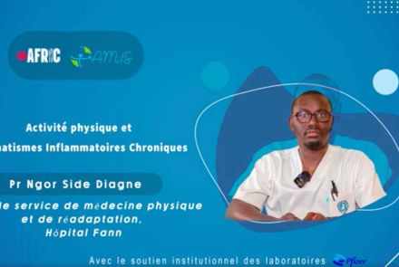 Activité physique et Rhumatismes inflammatoires chroniques - Pr Ngor Side Diagne