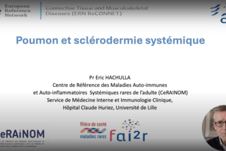 Pr Eric Hachulla : Poumon et Sclérodermie systémique