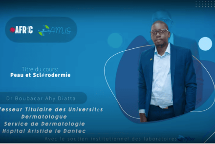 Peau et Sclérodermie par le Pr Boubacar Ahy DIATTA, Service de Dermatologie - UCAD